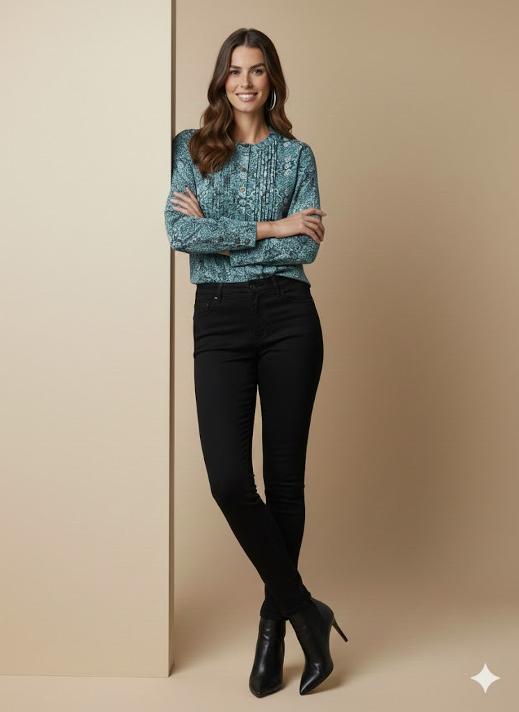 Midnight Mosaic Top