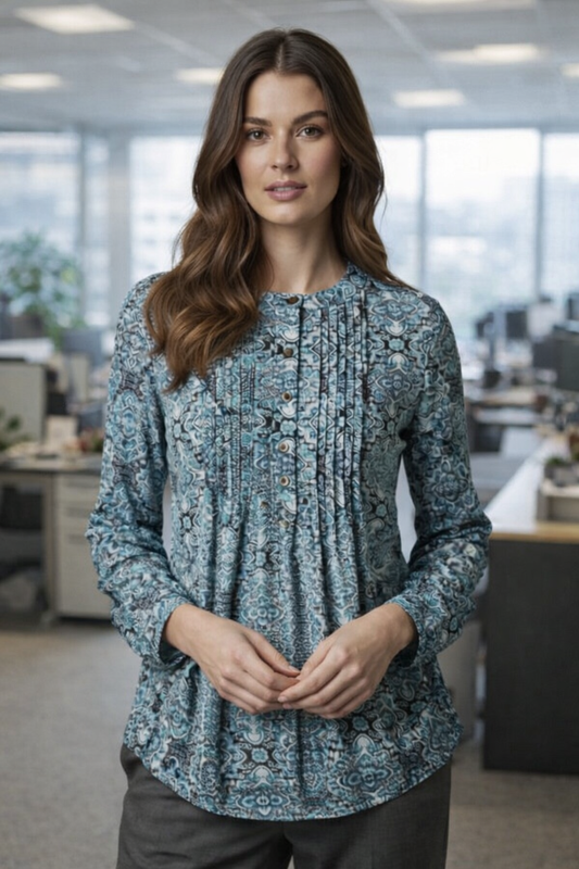 Midnight Mosaic Top