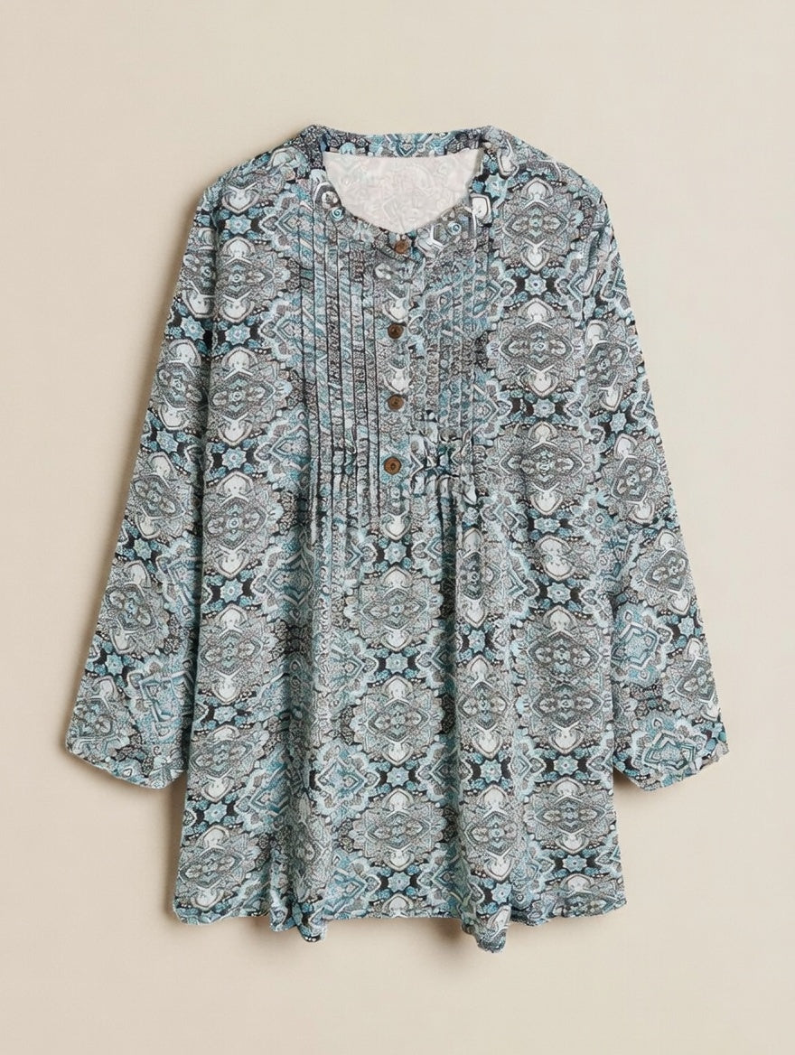 Midnight Mosaic Top